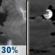 Tonight: Scattered showers and thunderstorms before 11pm, then isolated showers and thunderstorms after 4am.  Mostly cloudy, with a low around 65. Calm wind becoming south around 5 mph after midnight.  Chance of precipitation is 30%. New precipitation amounts of less than a tenth of an inch, except higher amounts possible in thunderstorms. 