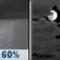 Tonight: Showers likely, mainly before 9pm.  Mostly cloudy, with a low around 39. Northwest wind around 5 mph becoming calm  in the evening.  Chance of precipitation is 60%. New precipitation amounts of less than a tenth of an inch possible. 