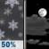 Tonight: A 50 percent chance of snow showers, mainly before 10pm.  Mostly cloudy, with a low around 19. Northwest wind 6 to 15 mph, with gusts as high as 31 mph.  Total nighttime snow accumulation of less than a half inch possible. 